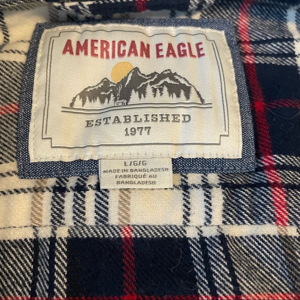 American Eagle Flannel Button Down - image 2